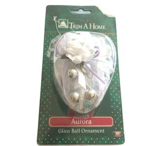 3/$15 or 5/$20 New in box Trim a home aurora glass ball ornament